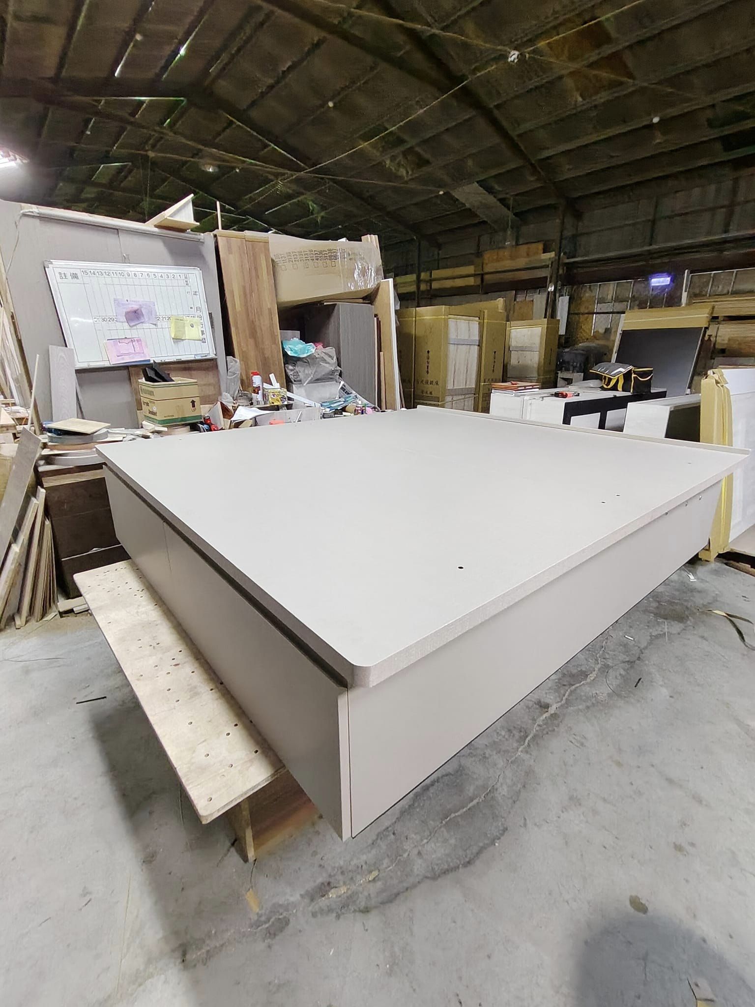 中平框落地型掀床尾2抽